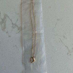 10kt Gold Heart Pendant Necklace